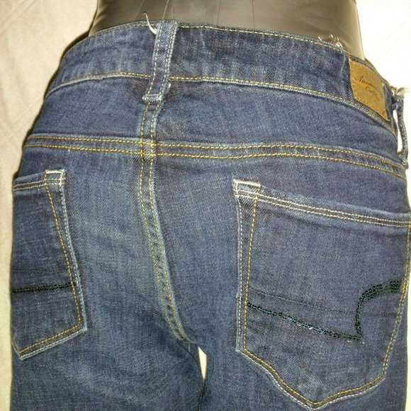 American Eagle Outfitters Denim - AEO Size 8/29 Short "Skinny Kick" Bootcut Jeans